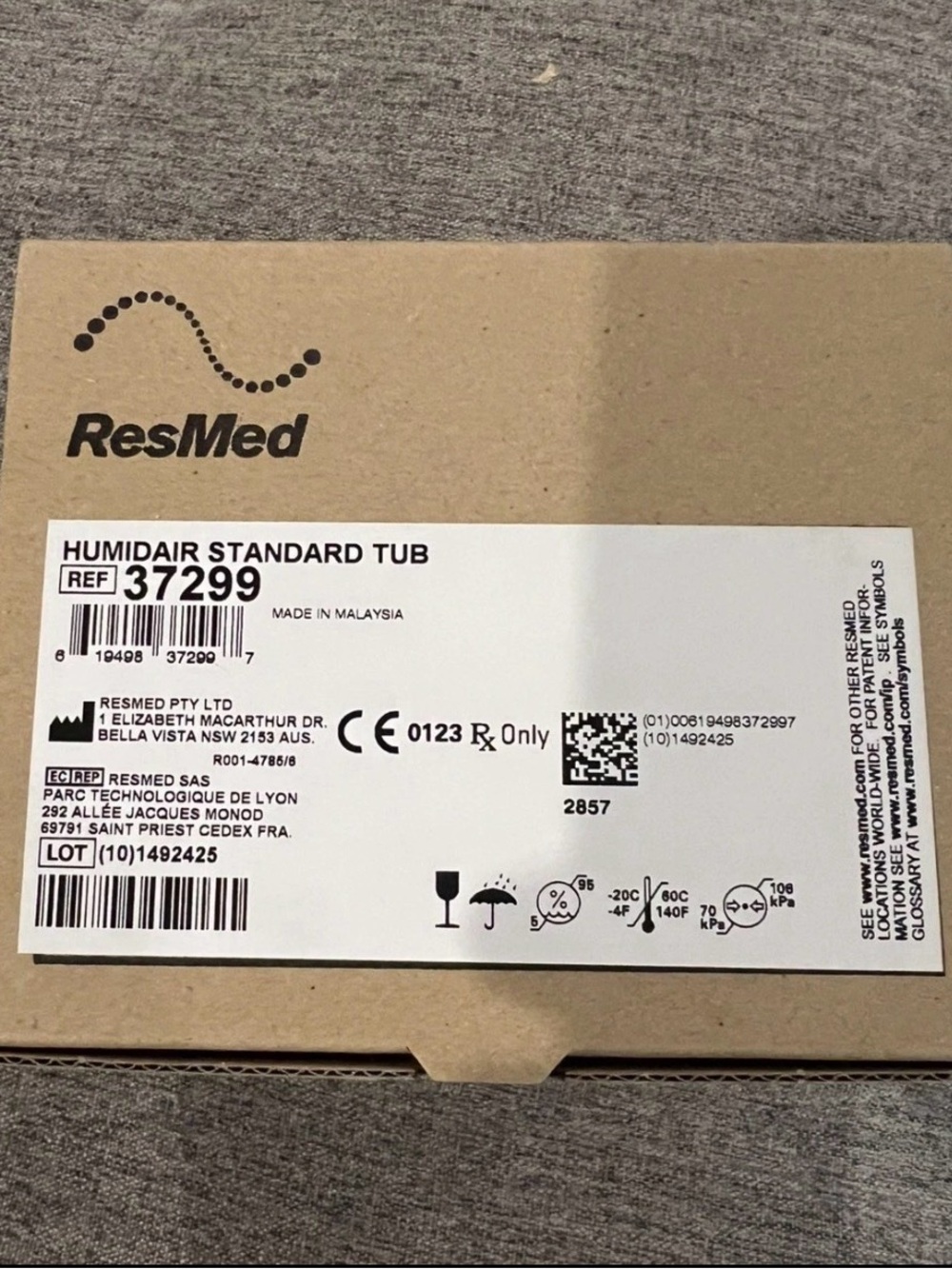 NEW Humid Air Standard Tub Humidifier Water Reservoir Chamber 37299